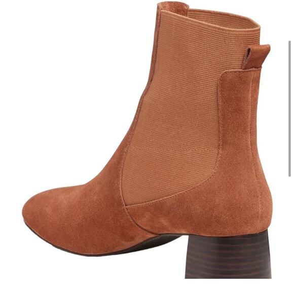 Jack Rogers Brianna Suede Bootie in Brown Size 10 - Style and Comfort MSRP $168 - Picture 6 of 6